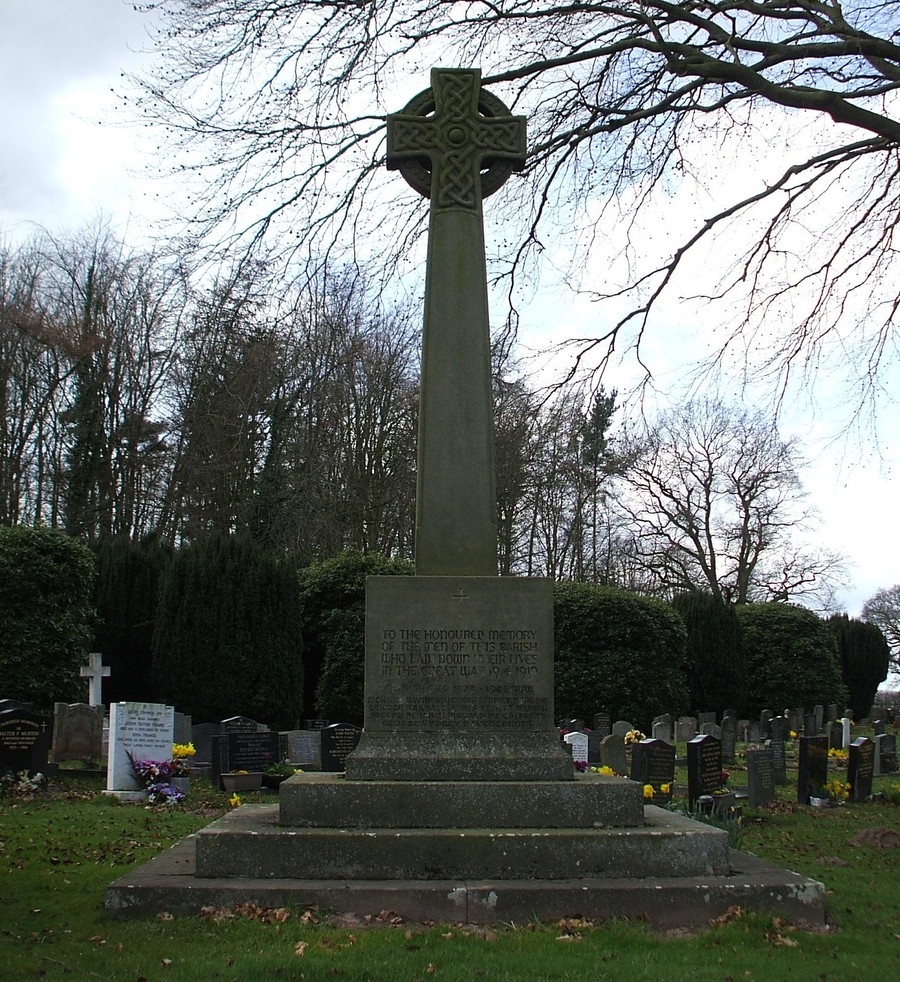 Bickerton War Memorial, Cheshire