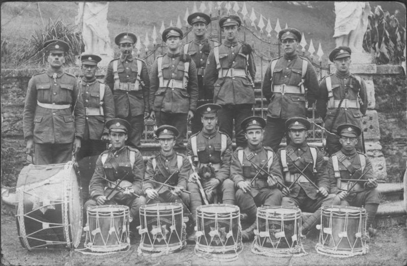 Devonshire Regiment Band c1915