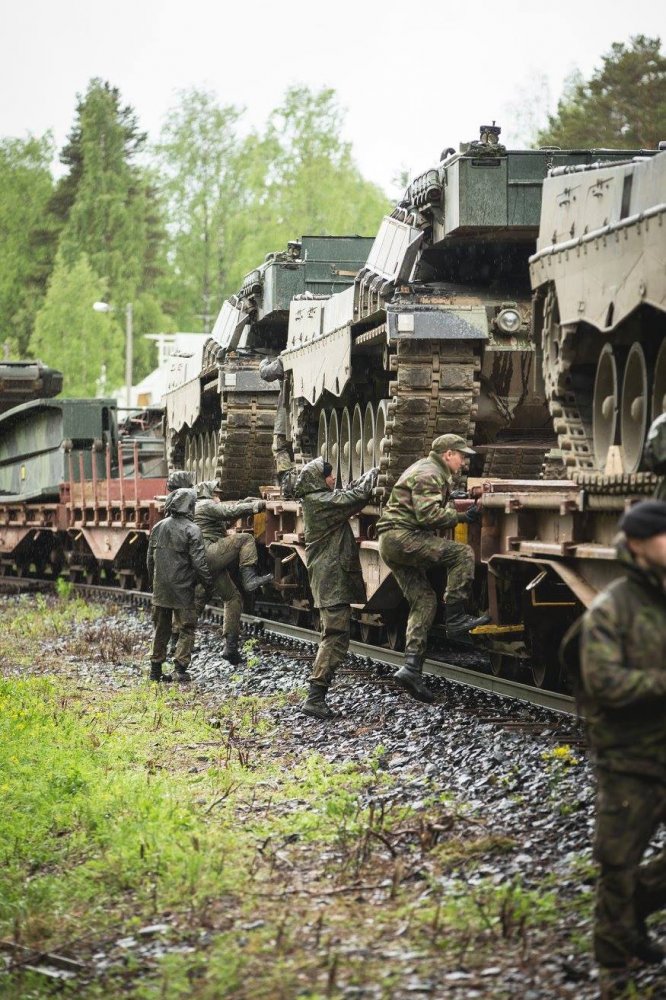 Finnish Military Train