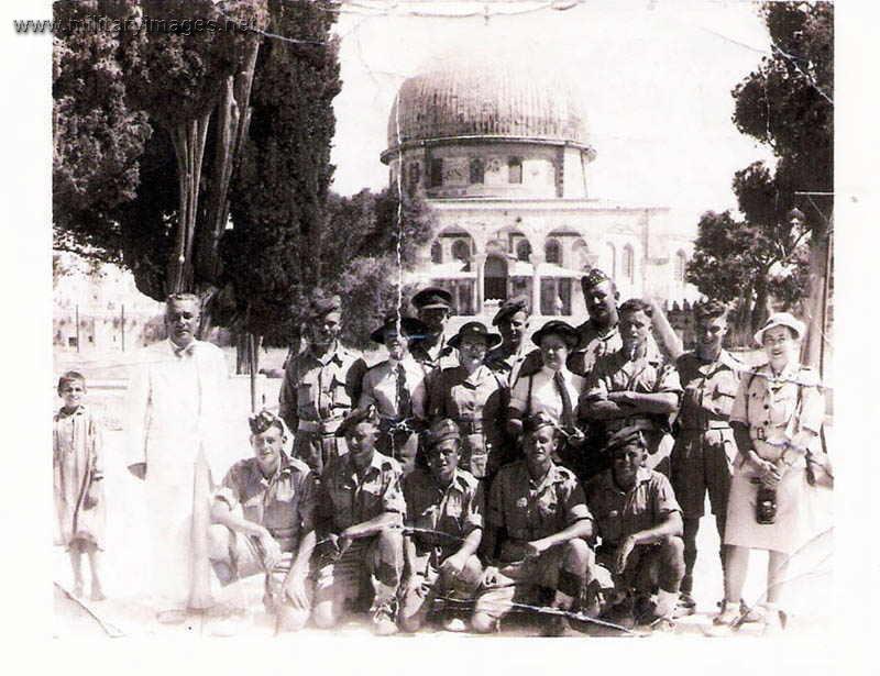 Harold Leese in Jerusalem 1944