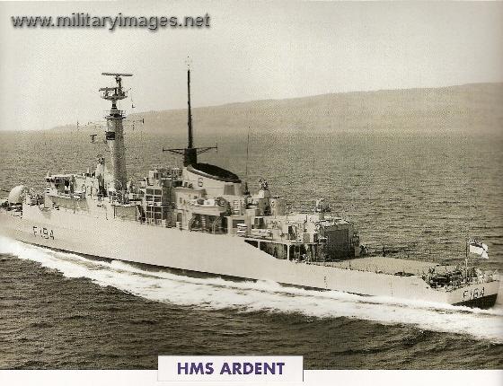 HMS Ardent Frigate
