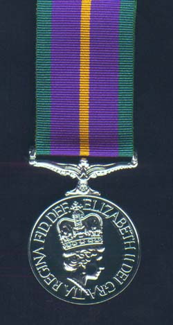 THE ACCUMULATED CAMPAIGN SERVICE MEDAL