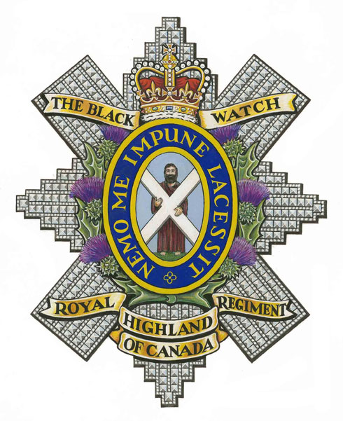 The Black Watch (1st Bn), Royal Highland Regiment of Canada