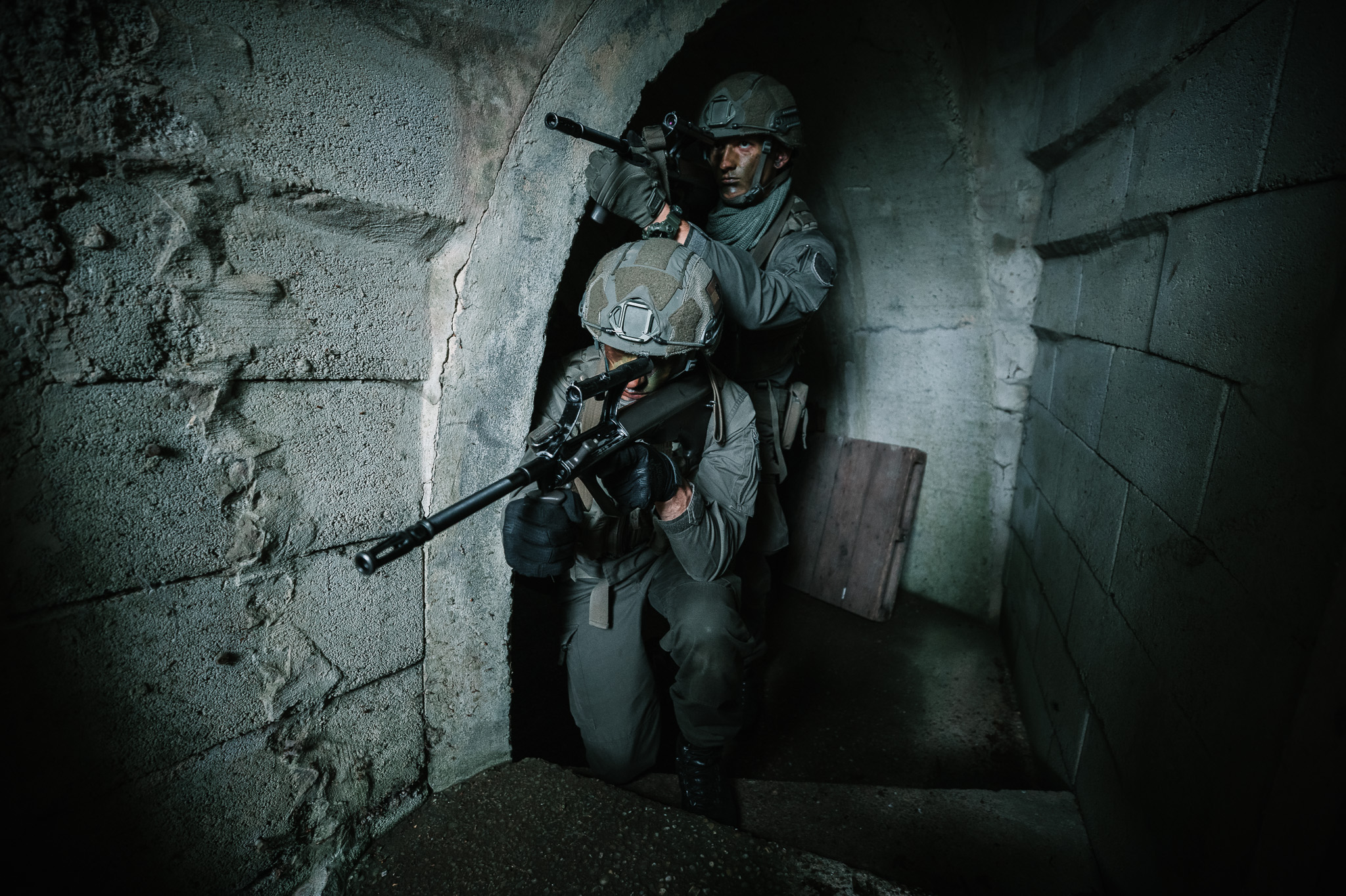 1. Gardekompanie tunnel warfare 1.jpg