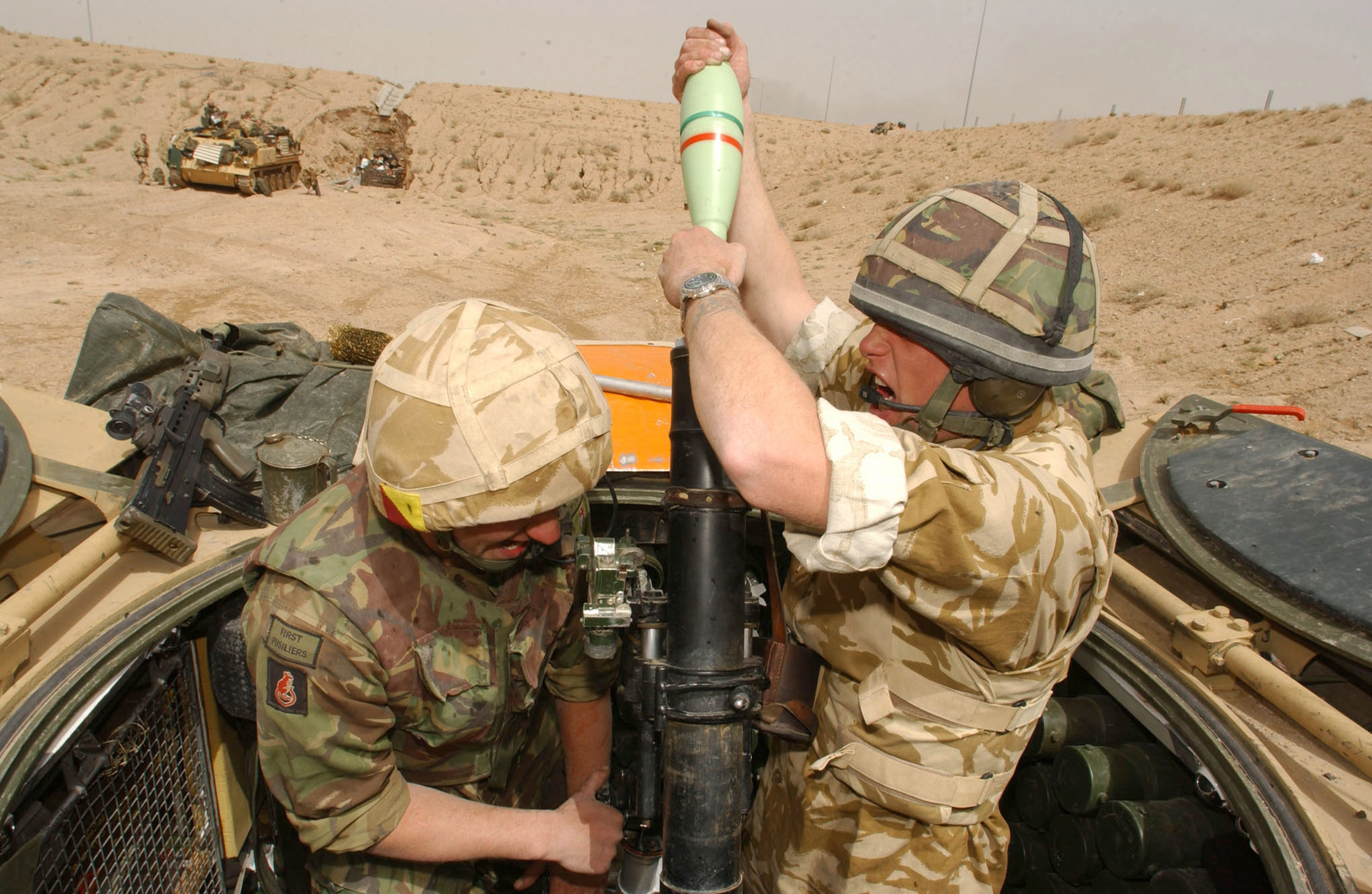 1_RRF_engage_Iraqi_Army_positions_with_their_81mm_Mortars._Iraq._26-03-2003_MOD_45142764.jpg