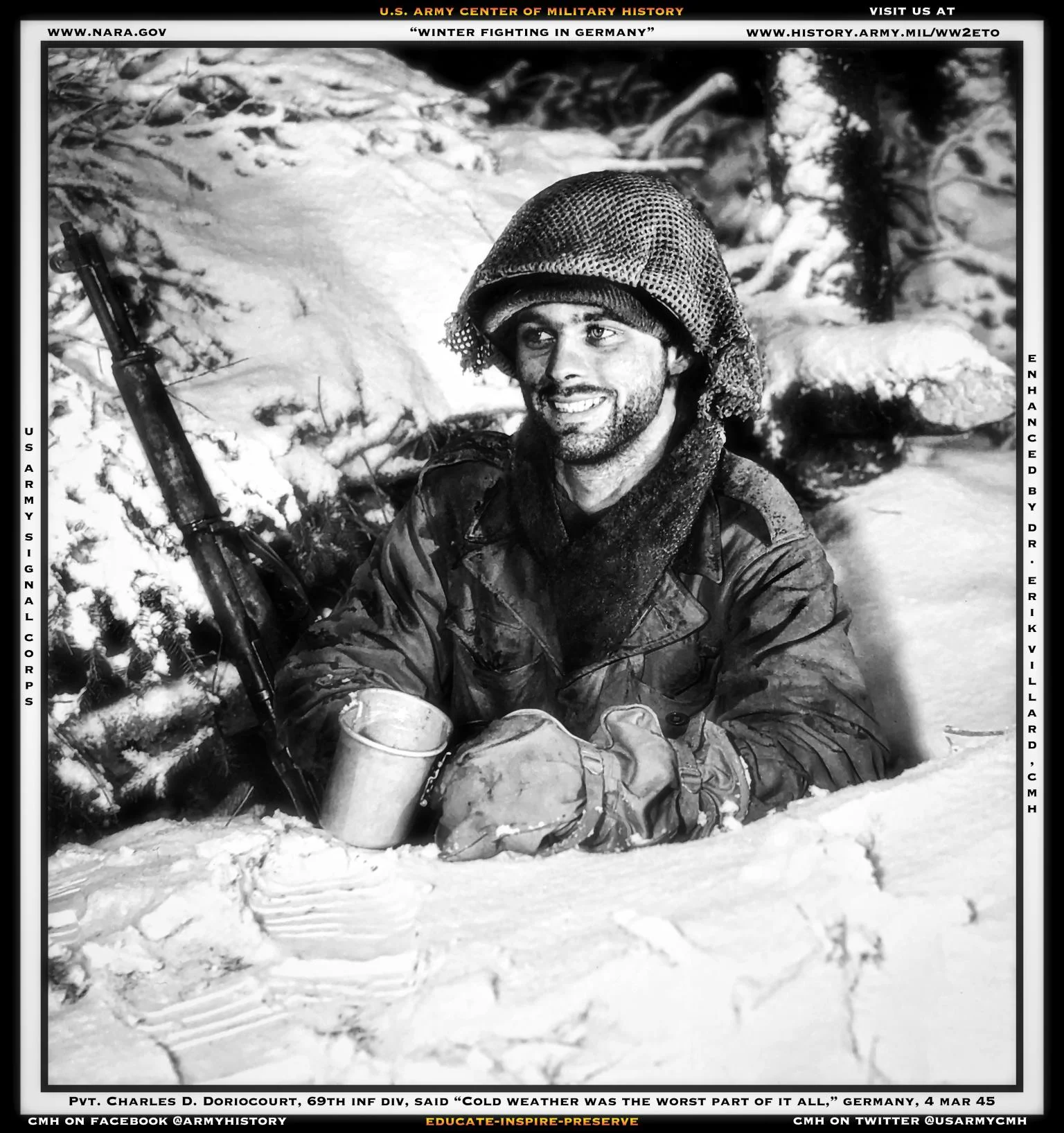 31-Pvt Charles D. Doriocourt 69-ID Germany 4 Mar 45.webp