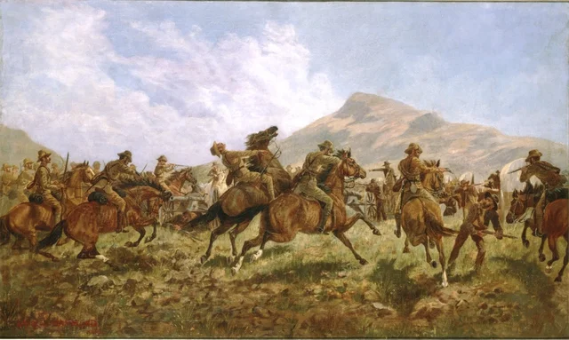 Australians_and_New_Zealanders_at_Klerksdorp_24_March_1901_by_Charles_Hammond.webp