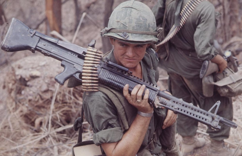 Grunt  M60 GPMG the Pig in the A Sầu Valley West of Huế Vietnam along the border of Laos - A...jpg