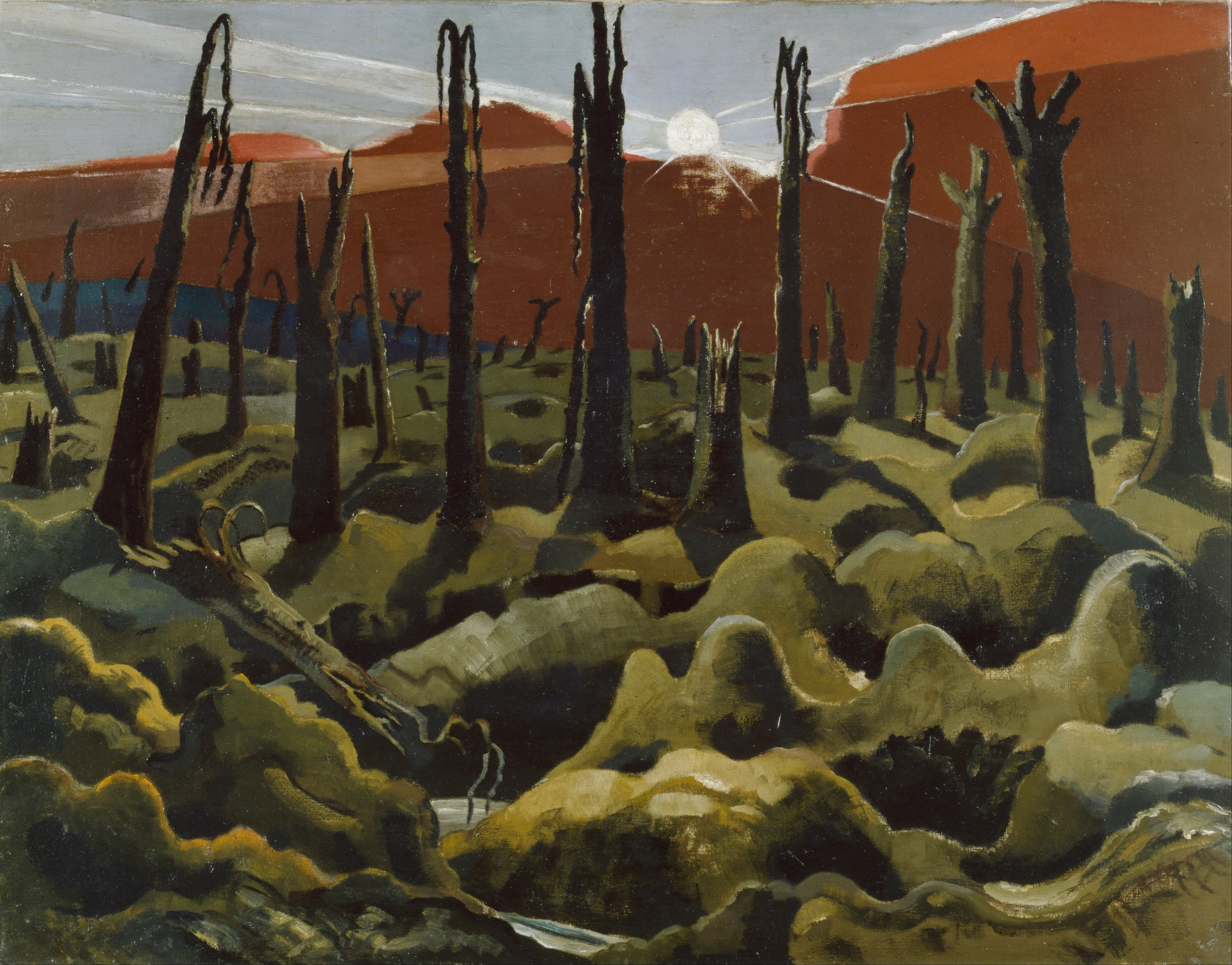 Paul Nash, We Are Making a New World, 1918..jpg