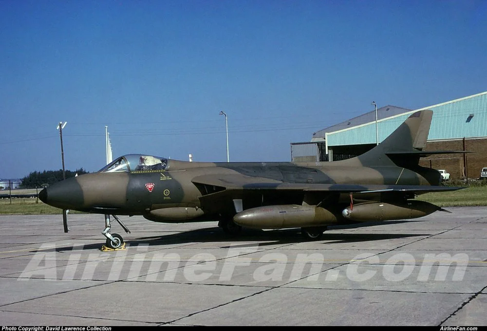 Rhodesian Hunter FGA.9 (~94) at Durban Int'l (August 1976).jpg