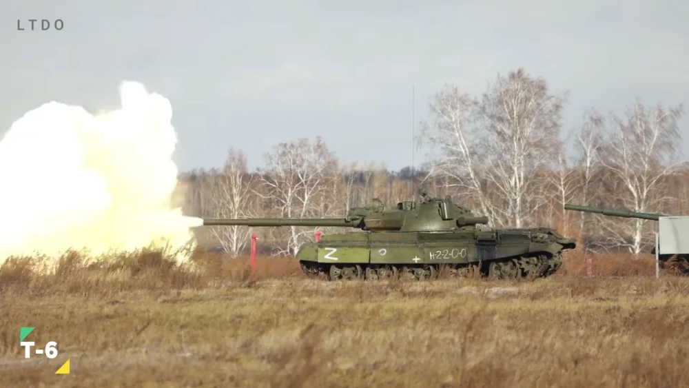Russian T-62 used for training.webp