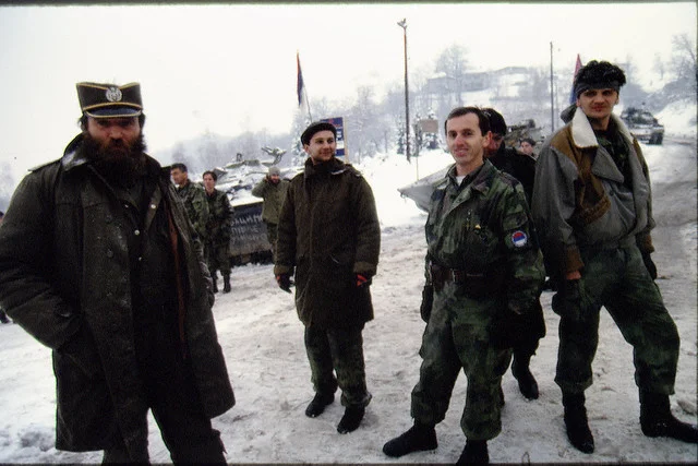 SERBIAN TROOPS WITHDRAW FROM AROUND SARAJEVO FEB 94 4.webp