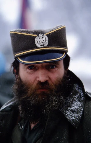 SERBIAN TROOPS WITHDRAW FROM AROUND SARAJEVO FEB 94.webp