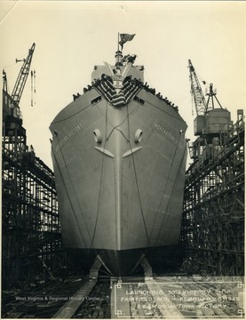 SS Morgantown Victory launched at Fairfield MD Feb 5 1945.jpg