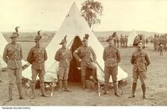 Tasmanian Mounted infantry Australian Contingents to the Boer War.webp