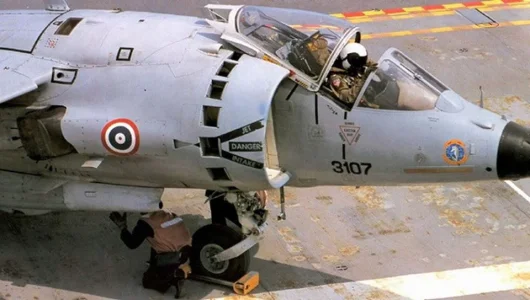 Thai Navy AV-8S (3107) on carrier.jpg