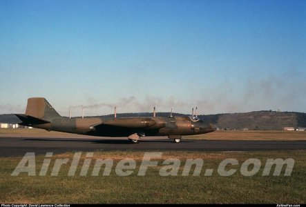 Rhodesian Canberra B.2 (205) at Durban Int'l (15 March 1979).jpg