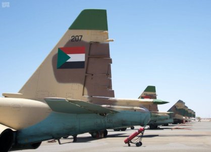 Sudanese Su-25 (207 & 206) at Merowe during Blue Shield-1 (from .. March until 12 April 2017) ...jpg