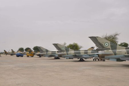 Nigerian F-7NI (11, 06, 10) lined on ground.jpg