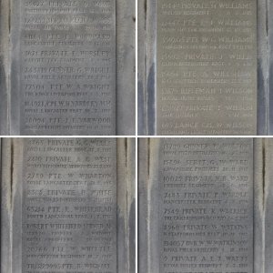 Screen Wall. Southern Cemetery Manchester