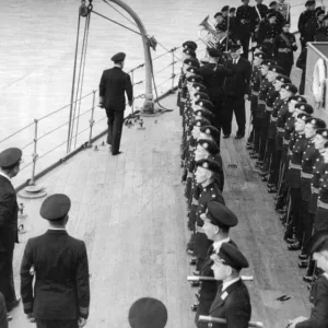 The first sea Lord at Rosyth