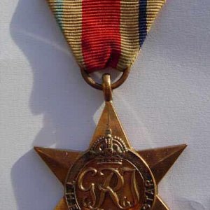 The Africa Star with 8th Army clasp