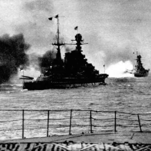 HMS Rodney and HMS Renown