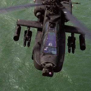 Apache Over Water