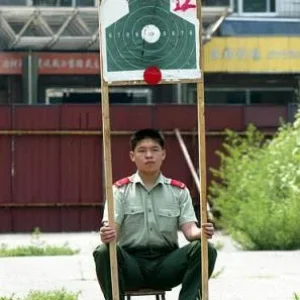 really bad job china military police