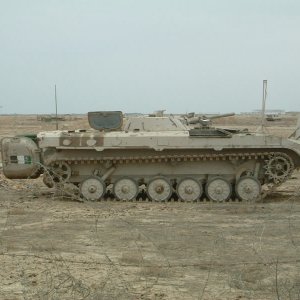 Destroyed BMP 1 Iraq