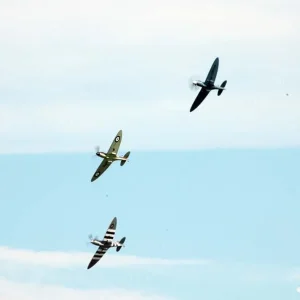 Three Spitfires