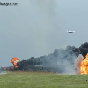 P-47 Thunderbolt Napalm drop