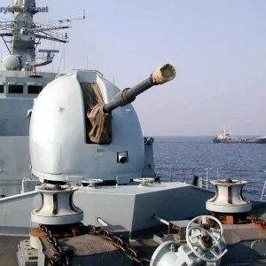 HMS Malborough main gun