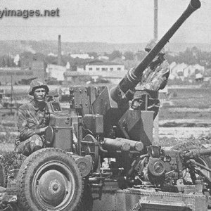 40mm Bofors AA-gun