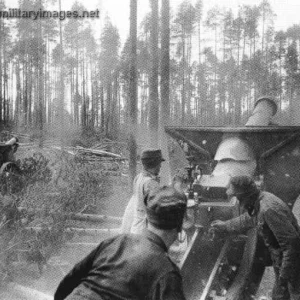 1917 model heavy howitzers from Heavy Battery 29