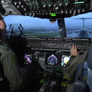 USAF C-17 Globemaster III taxiing