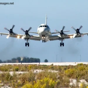 Navy P-3C Orion lifts off