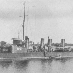 S2 torpedo boat which sunked in a storm