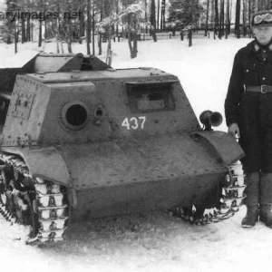 T-20 Komsomolets in Varkaus in spring 1940