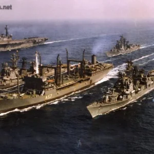 Indian Navy - Eastern fleet at Manoeuvers