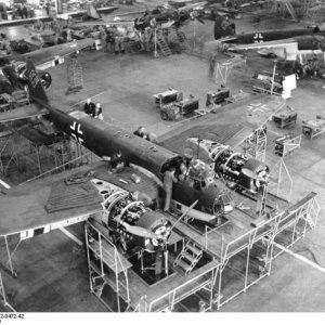 Junkers JU88 Production Line