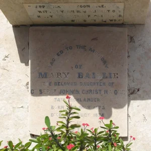 Mary Bailie ORR.