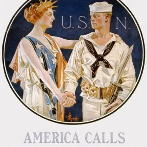 War propaganda poster
