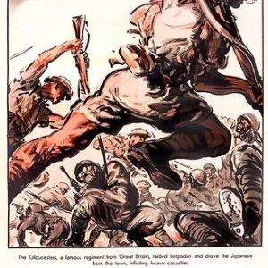 War propaganda poster