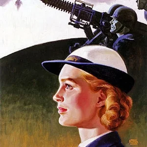 War propaganda poster