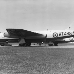 360 Sqn_231 OCU Canberra T.4 WT488, RAF Cottesmore, 27 Sep 73