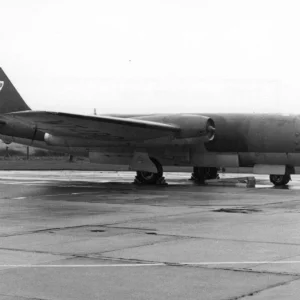 231 OCU Canberra T.4 WT480 at RAF Cottesmore, 13 Nov 1974