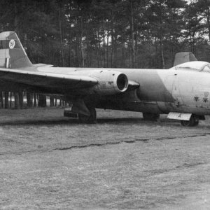 Ex-3 Sqn Canberra B(I).8 XH208 'A', RAF Bruggen, 25 April 1974