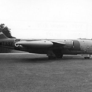 Ex-16 Sqn Canberra B(I).8 WT337, RAF Bruggen, 25 April 1974