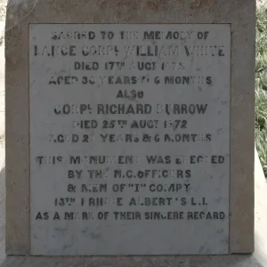 William WHITE.   Richard BURROW.